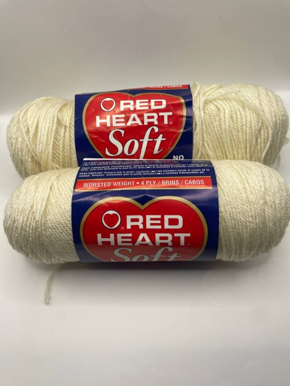 NWT Red Heart Soft Worsted Weight Yarn in New Aran - Craft Cozy Creations